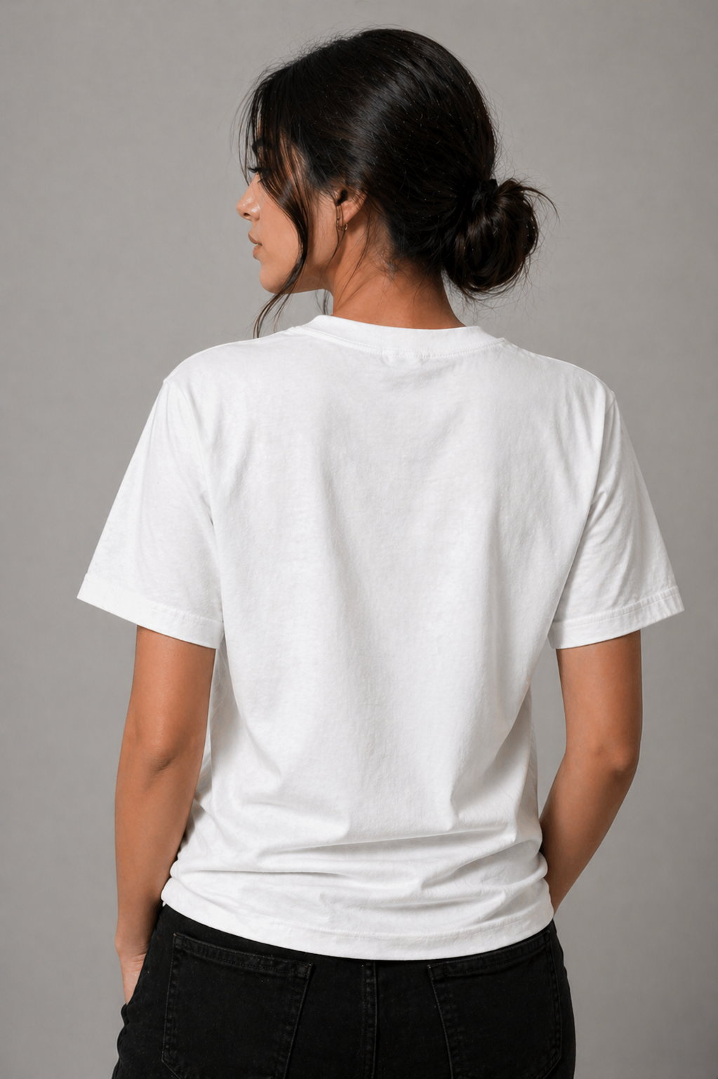 Round Neck Floral Muse Tee